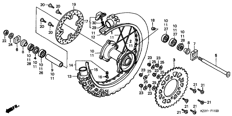 REAR WHEEL