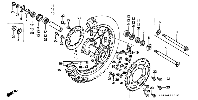 REAR WHEEL (2)
