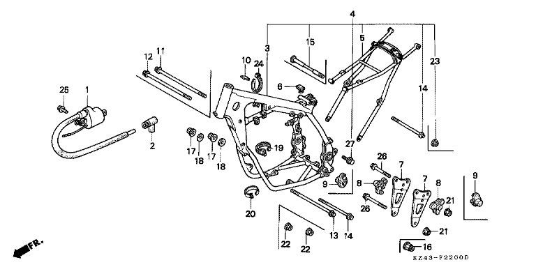 FRAME BODY/IGNITION COIL