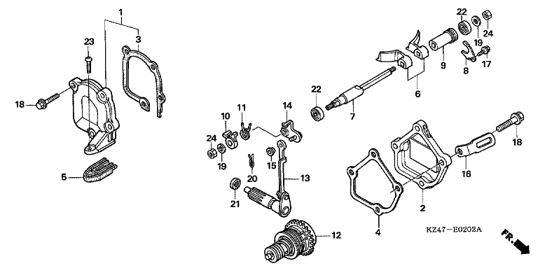 FLAP VALVE (CR125R5-7)