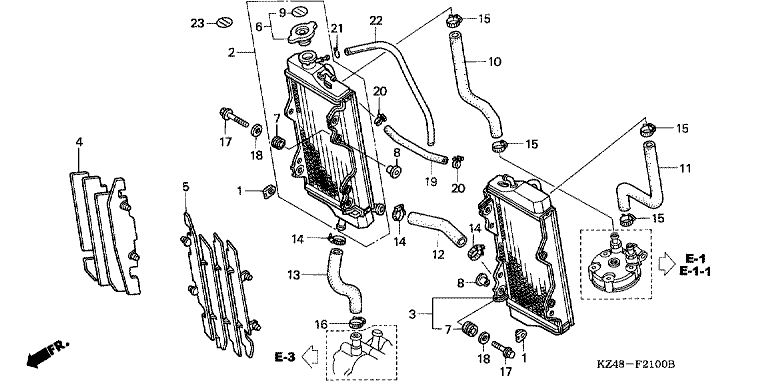 RADIATOR ('02-'04)