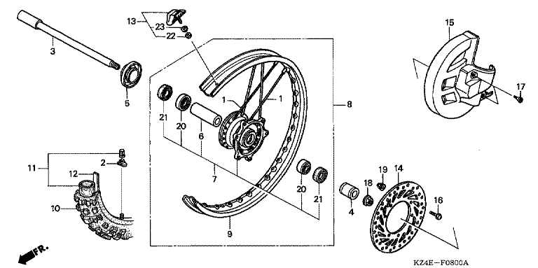 FRONT WHEEL