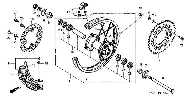 REAR WHEEL