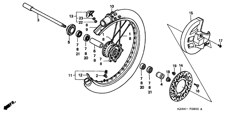 FRONT WHEEL