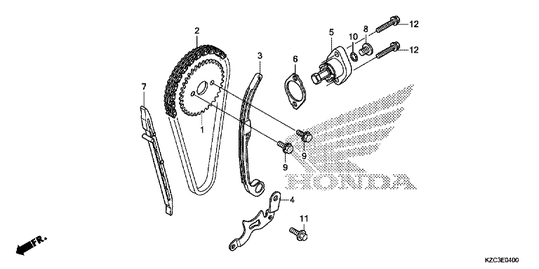 CAM CHAIN/TENSIONER