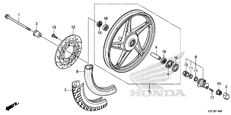 FRONT WHEEL