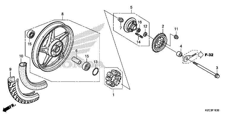 REAR WHEEL