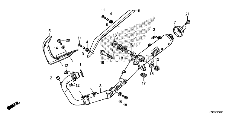 EXHAUST MUFFLER
