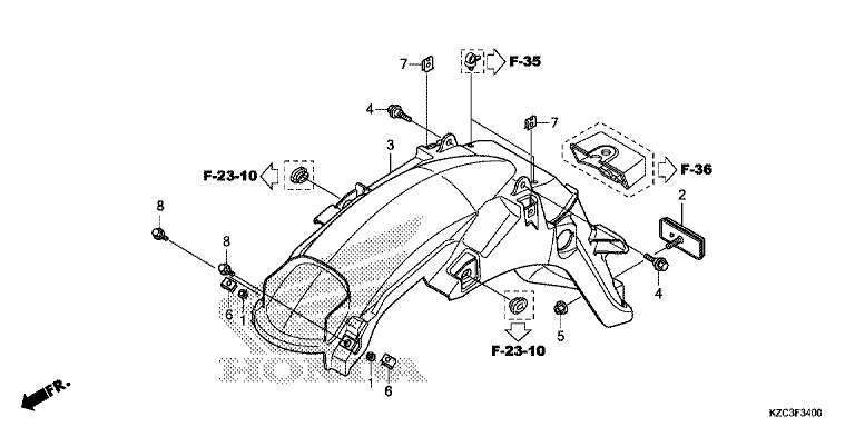 REAR FENDER