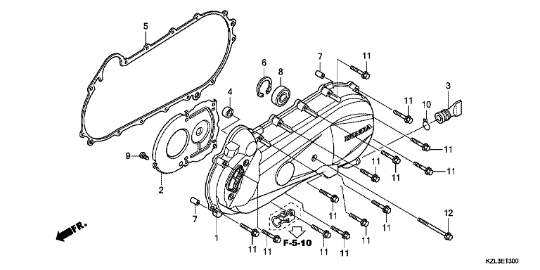 LEFT SIDE COVER