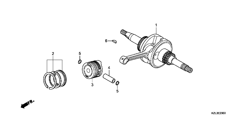 CRANKSHAFT/PISTON