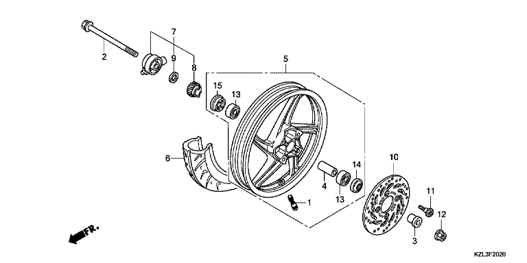 FRONT WHEEL