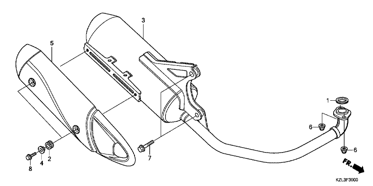 EXHAUST MUFFLER