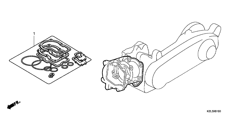GASKET KIT A