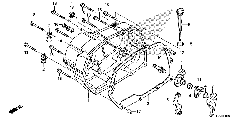 RIGHT CRANKCASE COVER