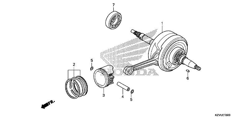 CRANKSHAFT/PISTON