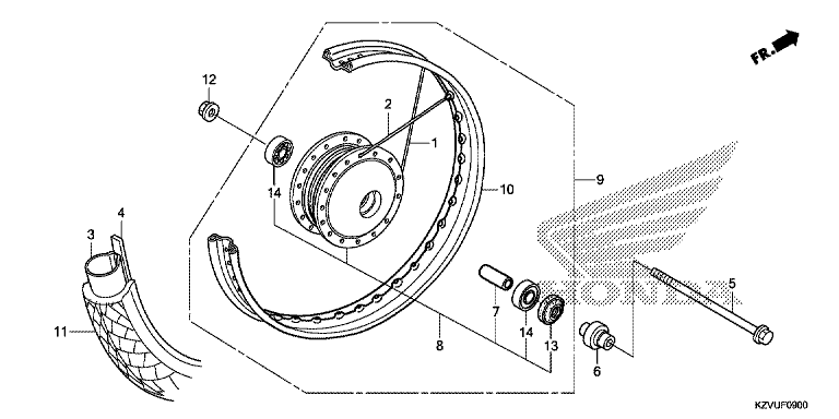 FRONT WHEEL