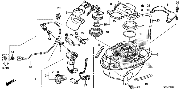 FUEL TANK/FUEL PUMP