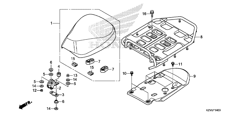 SEAT/LUGGAGE CARRIER