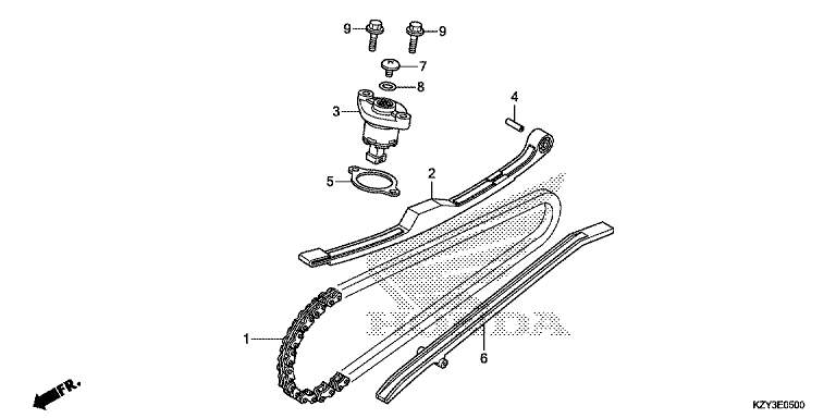 CAM CHAIN/TENSIONER