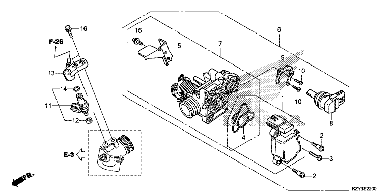 THROTTLE BODY/FUEL INJECTOR