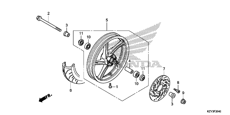 FRONT WHEEL