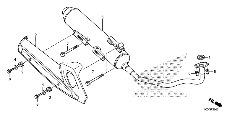 EXHAUST MUFFLER