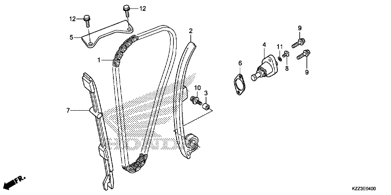 CAM CHAIN/TENSIONER