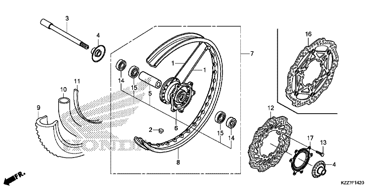 FRONT WHEEL