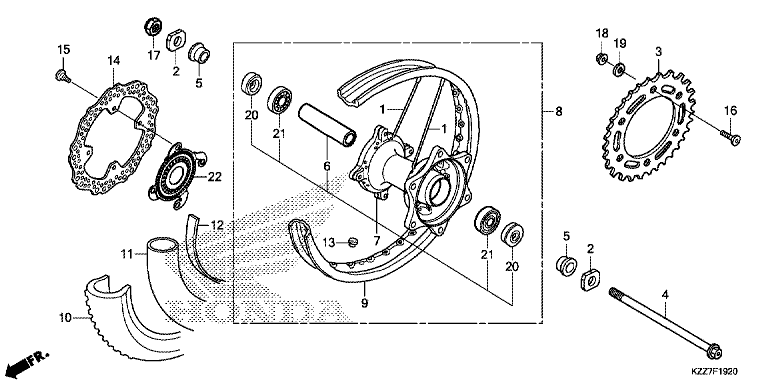REAR WHEEL