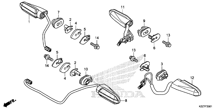 INDICATOR (CRF250RL/RLA)