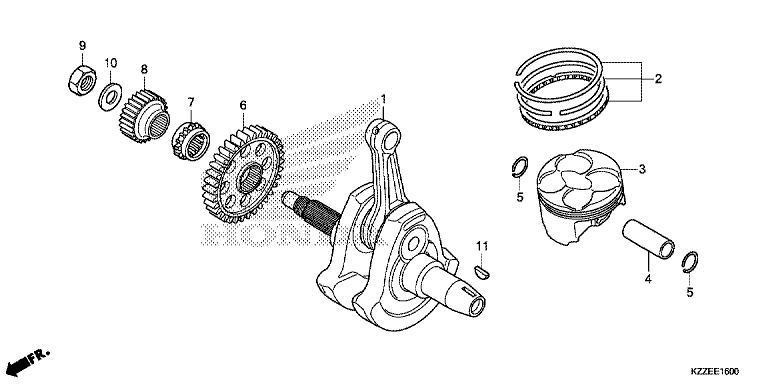 CRANKSHAFT/PISTON