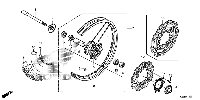 FRONT WHEEL