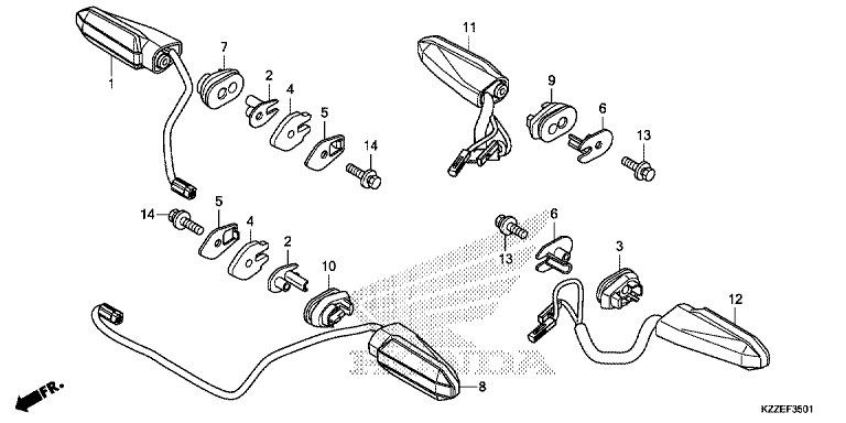 INDICATOR (CRF250RL/RLA)