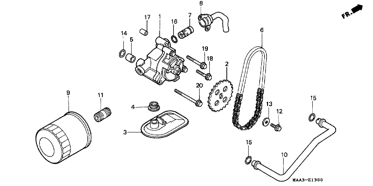 OIL FILTER/OIL PUMP