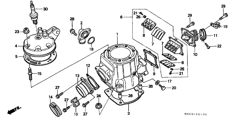 CYLINDER HEAD/CYLINDER