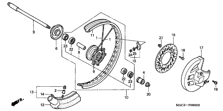 FRONT WHEEL