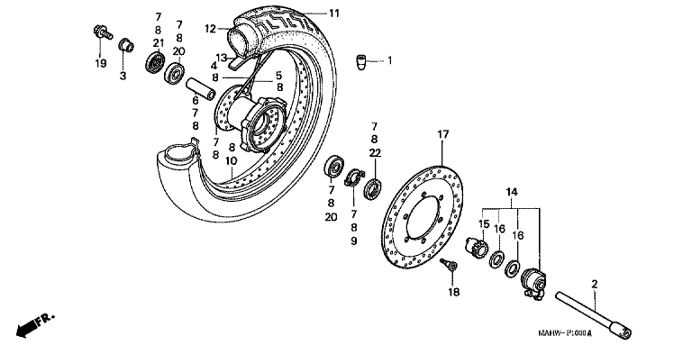 FRONT WHEEL