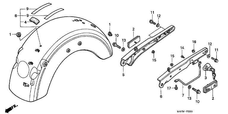 REAR FENDER