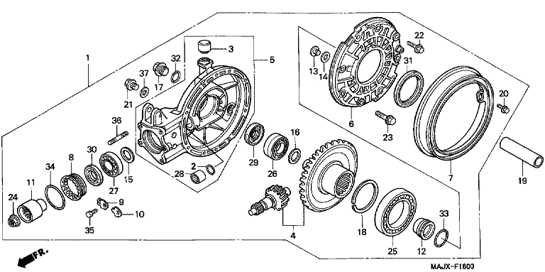 FINAL DRIVEN GEAR (ST1100)