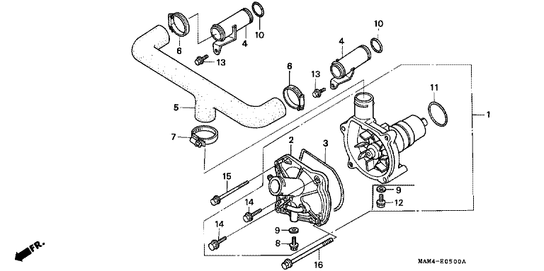WATER PUMP