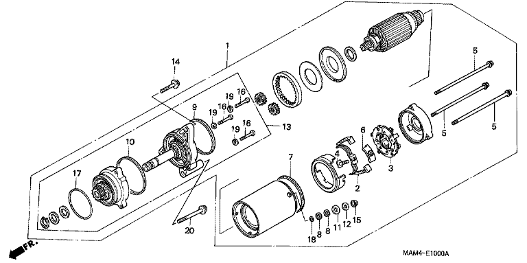 STARTING MOTOR