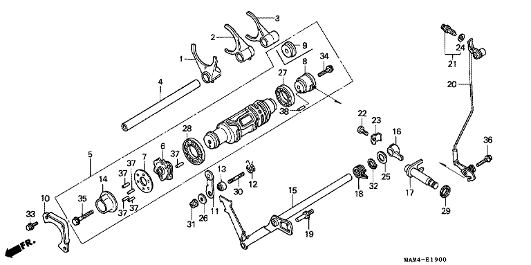 GEARSHIFT FORK
