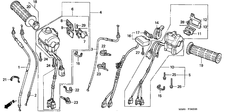 HANDLE SWITCH (GL1500A)