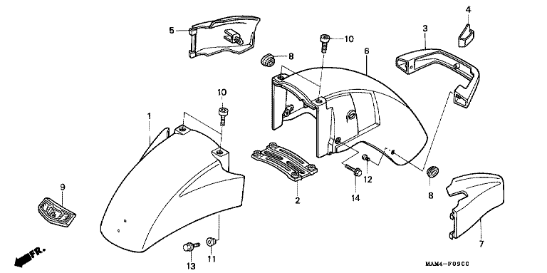 FRONT FENDER