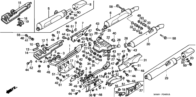EXHAUST MUFFLER