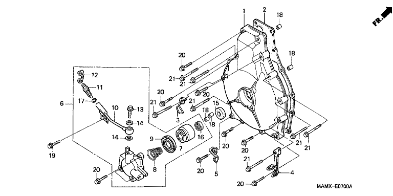 CLUTCH COVER
