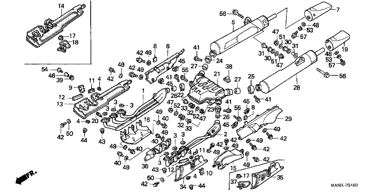 EXHAUST MUFFLER