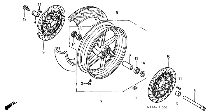 FRONT WHEEL