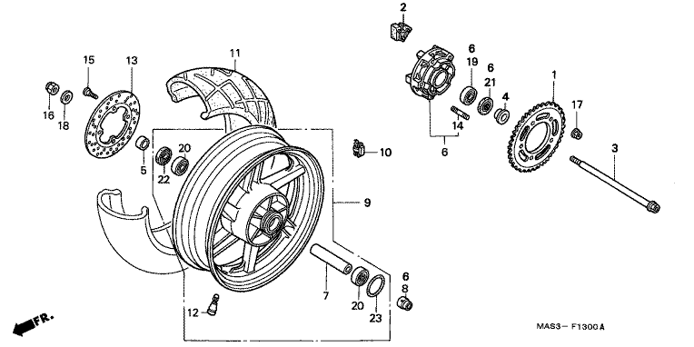 REAR WHEEL